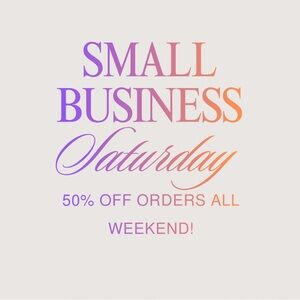 Small Business Saturday Sale
